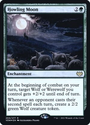 Howling Moon - Foil<br /><span class="collector-number">Collector No. 204s</span>