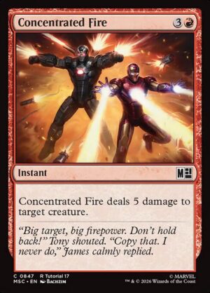 Concentrated Fire<br /><span class="collector-number">Collector No. 847</span>