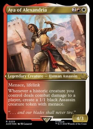 Aya of Alexandria - Etched<br /><span class="collector-number">Collector No. 229</span>