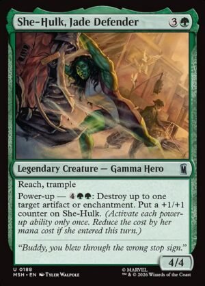 She-Hulk, Jade Defender<br /><span class="collector-number">Collector No. 188</span>