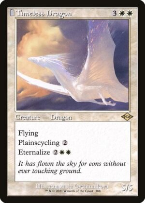 Timeless Dragon - Etched<br /><span class="collector-number">Collector No. 388</span>