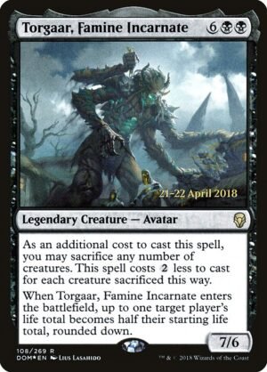 Torgaar, Famine Incarnate - Foil<br /><span class="collector-number">Collector No. 108s</span>