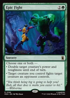 Epic Fight<br /><span class="collector-number">Collector No. 166</span>