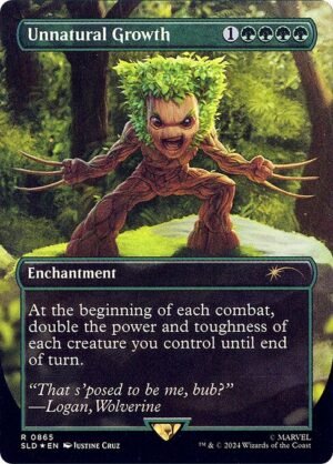 Unnatural Growth - Foil<br /><span class="collector-number">Collector No. 865</span>