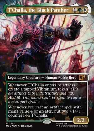 T'Challa, the Black Panther Surge - Surge Foil<br /><span class="collector-number">Collector No. 881</span>