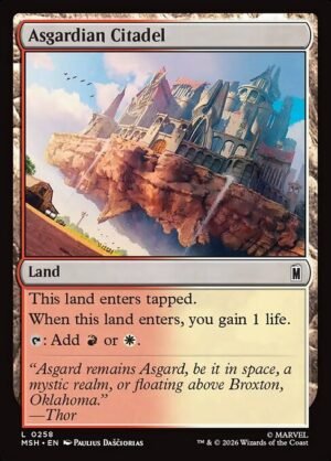 Asgardian Citadel<br /><span class="collector-number">Collector No. 258</span>