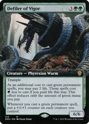 Defiler of Vigor - Foil<br /><span class="collector-number">Collector No. 412</span>