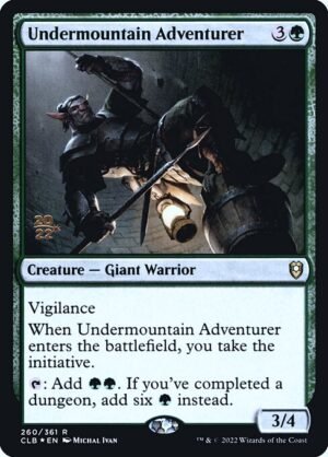 Undermountain Adventurer - Foil<br /><span class="collector-number">Collector No. 260s</span>