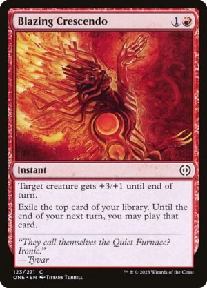 Blazing Crescendo - Foil<br /><span class="collector-number">Collector No. 123</span>