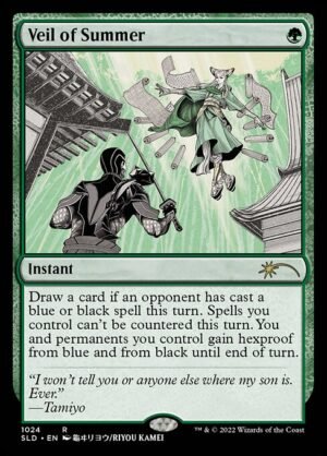 Veil of Summer - Foil<br /><span class="collector-number">Collector No. 1024</span>