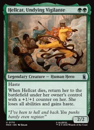 Hellcat, Undying Vigilante<br /><span class="collector-number">Collector No. 170</span>