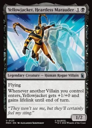 Yellowjacket, Heartless Marauder<br /><span class="collector-number">Collector No. 123</span>