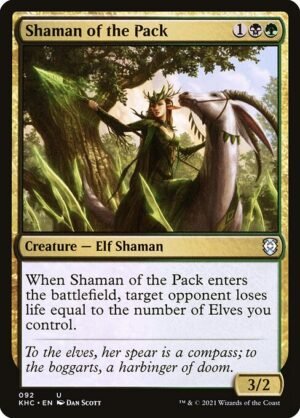 Shaman of the Pack<br /><span class="collector-number">Collector No. 92</span>