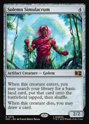 Solemn Simulacrum<br /><span class="collector-number">Collector No. 215</span>