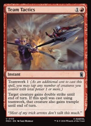 Team Tactics<br /><span class="collector-number">Collector No. 155</span>