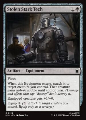Stolen Stark Tech<br /><span class="collector-number">Collector No. 114</span>