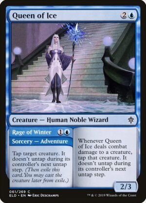 Queen of Ice // Rage of Winter - Foil<br /><span class="collector-number">Collector No. 61</span>