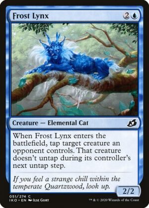 Frost Lynx - Foil<br /><span class="collector-number">Collector No. 51</span>