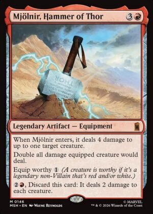 Mjölnir, Hammer of Thor<br /><span class="collector-number">Collector No. 146</span>