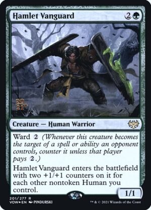 Hamlet Vanguard - Foil<br /><span class="collector-number">Collector No. 201s</span>