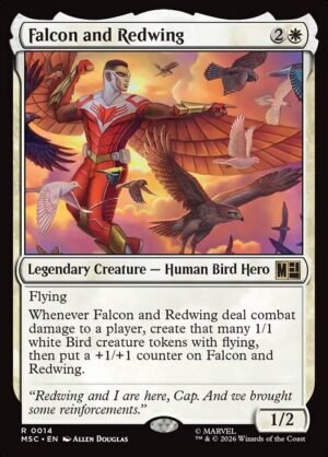 Falcon and Redwing<br /><span class="collector-number">Collector No. 14</span>