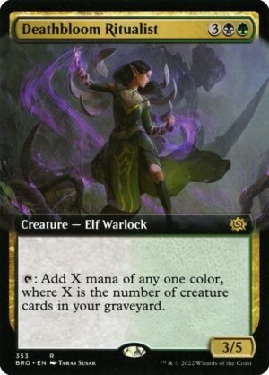Deathbloom Ritualist - Foil<br /><span class="collector-number">Collector No. 353</span>