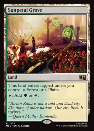 Sunpetal Grove<br /><span class="collector-number">Collector No. 272</span>