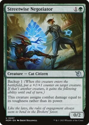 Streetwise Negotiator - Foil<br /><span class="collector-number">Collector No. 207</span>