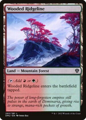 Wooded Ridgeline - Foil<br /><span class="collector-number">Collector No. 260</span>