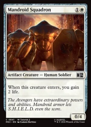 Mandroid Squadron<br /><span class="collector-number">Collector No. 841</span>