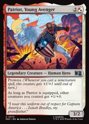Patriot, Young Avenger<br /><span class="collector-number">Collector No. 570</span>