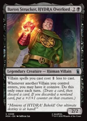 Baron Strucker, HYDRA Overlord<br /><span class="collector-number">Collector No. 88</span>