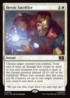 Heroic Sacrifice<br /><span class="collector-number">Collector No. 18</span>