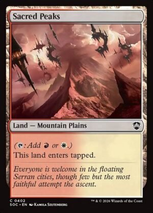 Sacred Peaks<br /><span class="collector-number">Collector No. 402</span>