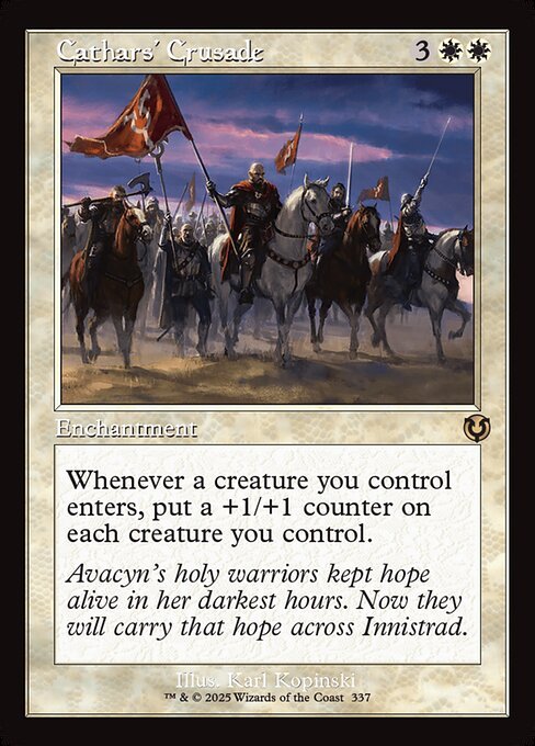 Cathars' Crusade<br /><span class="collector-number">Collector No. 337</span>