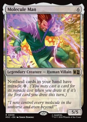 Molecule Man<br /><span class="collector-number">Collector No. 9</span>