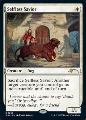 Selfless Savior<br /><span class="collector-number">Collector No. 1286</span>