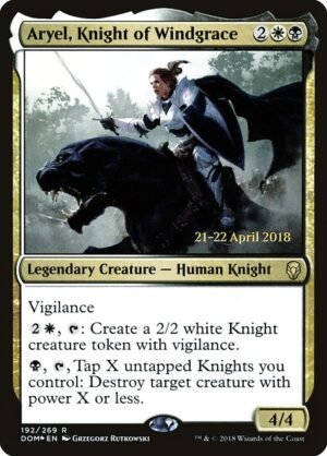 Aryel, Knight of Windgrace - Foil<br /><span class="collector-number">Collector No. 192s</span>