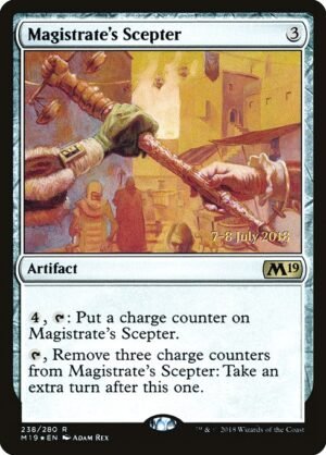 Magistrate's Scepter - Foil<br /><span class="collector-number">Collector No. 238s</span>