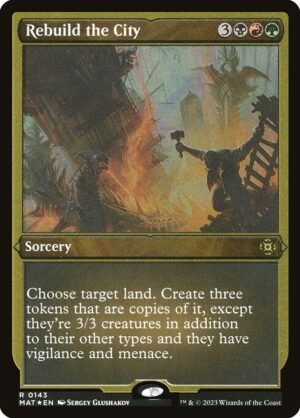 Rebuild the City - Etched<br /><span class="collector-number">Collector No. 143</span>