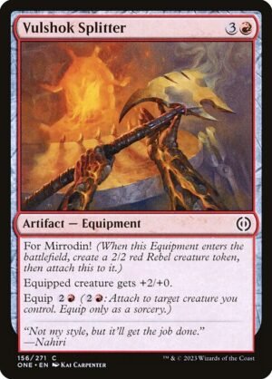 Vulshok Splitter - Foil<br /><span class="collector-number">Collector No. 156</span>