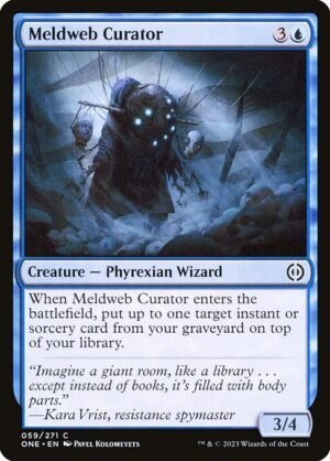 Meldweb Curator - Foil<br /><span class="collector-number">Collector No. 59</span>