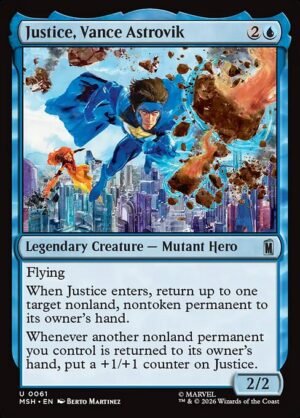 Justice, Vance Astrovik<br /><span class="collector-number">Collector No. 61</span>