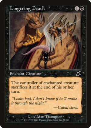 Lingering Death<br /><span class="collector-number">Collector No. 69</span>