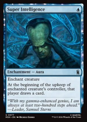 Super Intelligence<br /><span class="collector-number">Collector No. 77</span>