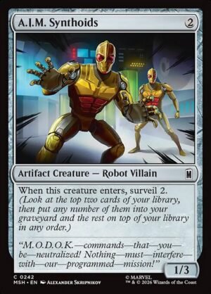 A.I.M. Synthoids<br /><span class="collector-number">Collector No. 242</span>