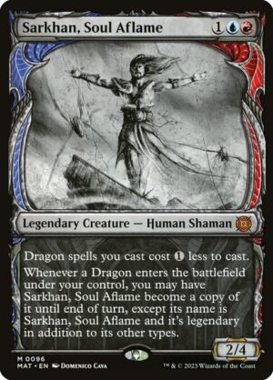 Sarkhan, Soul Aflame - Foil<br /><span class="collector-number">Collector No. 96</span>