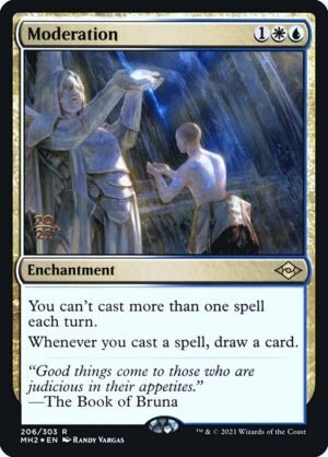 Moderation - Foil<br /><span class="collector-number">Collector No. 206s</span>