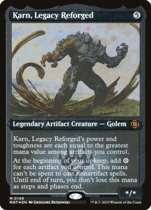 Karn, Legacy Reforged - Etched<br /><span class="collector-number">Collector No. 149</span>