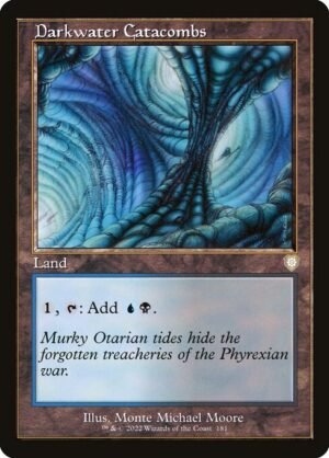 Darkwater Catacombs<br /><span class="collector-number">Collector No. 181</span>